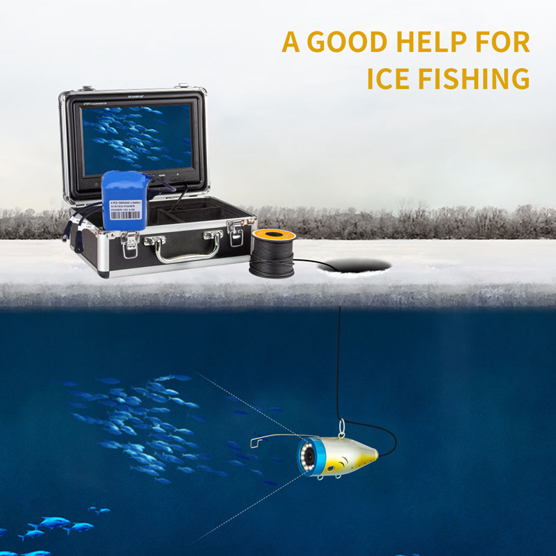 新着商品 15M 9インチ デュアルレンズ 4500mAh  - Underwater Camera のレビューと価格